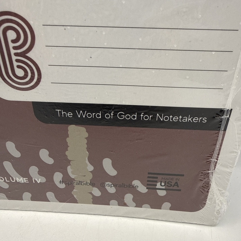Spiral Bible The Prophets Isaiah Through Malachi! The Word of God Notetakers NAS - Picture 3 of 6
